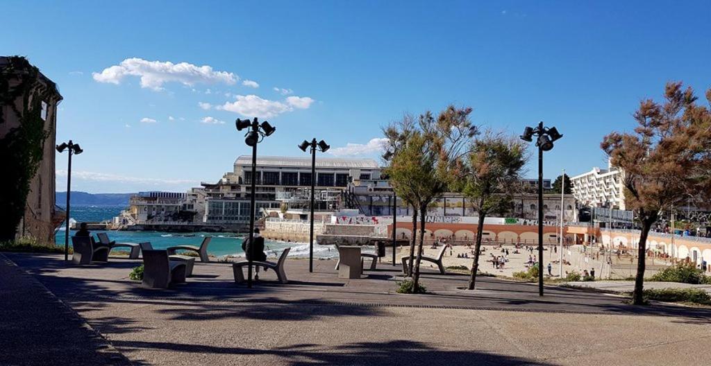 T1 Moderne Plage Des Catalans Marselha Exterior foto