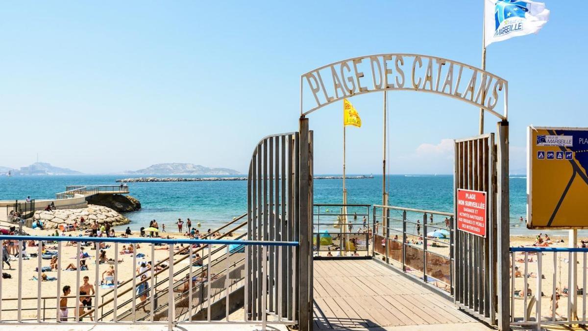 T1 Moderne Plage Des Catalans Marselha Exterior foto