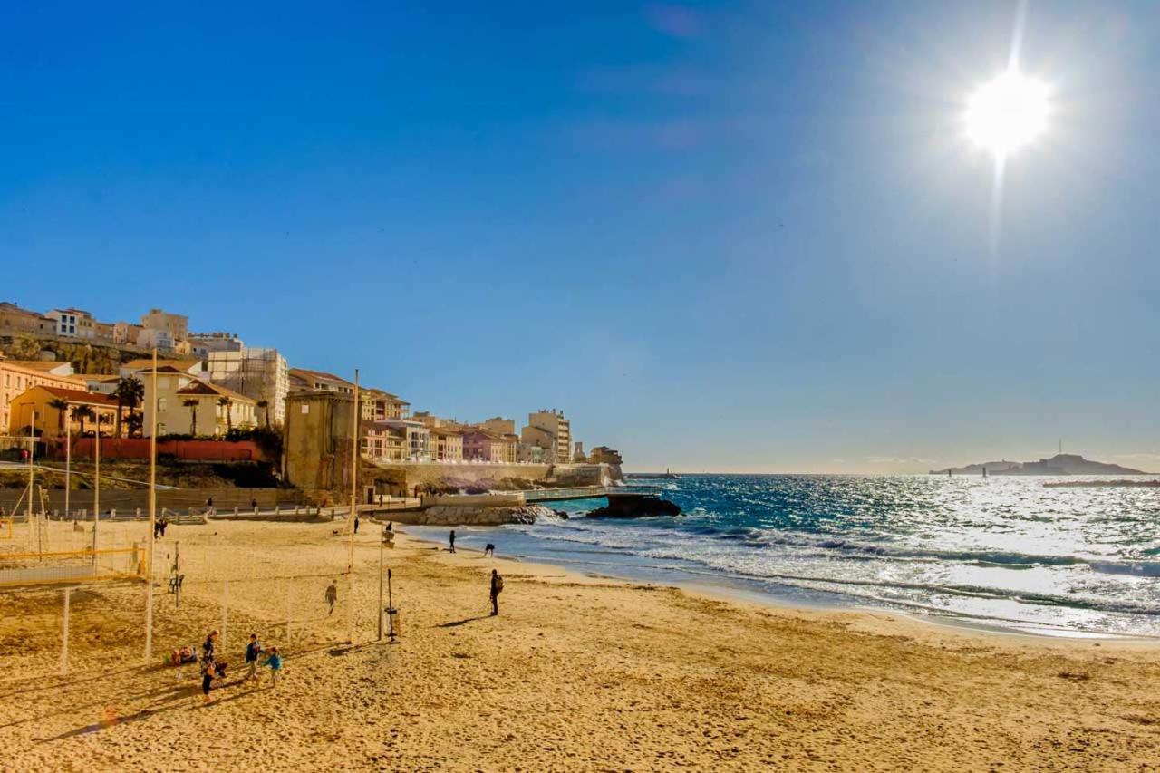 T1 Moderne Plage Des Catalans Marselha Exterior foto